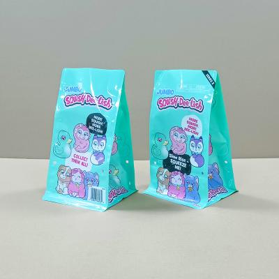 Saco de cadeado com fundo plano para embalagens de brinquedos para crianças - sacos de presente de plástico