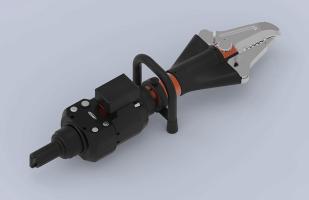 Cisaille électro-hydraulique de secours pour charges lourdes