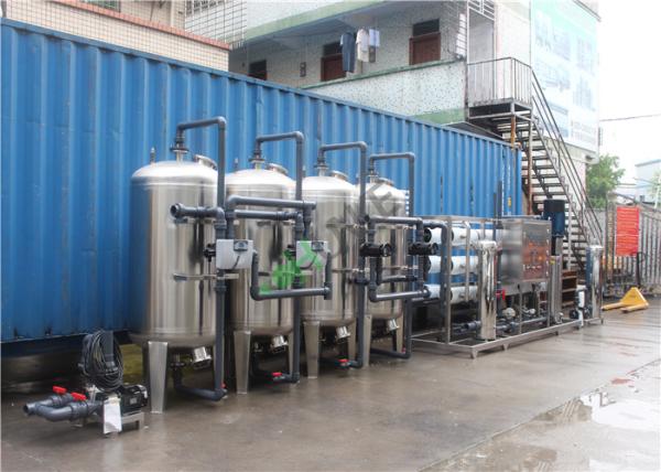 High Speed RO Water Treatment Plant With GAC System 10T Per Hour Capacity