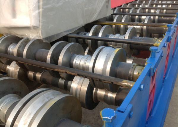 8m/min - 12m/min Floor Deck Roll Forming Machine For structure Conceret