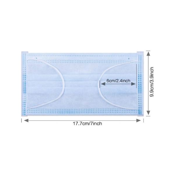Elastic Ear Loop Disposable Medical Mask Disposable Non Woven Face Mask