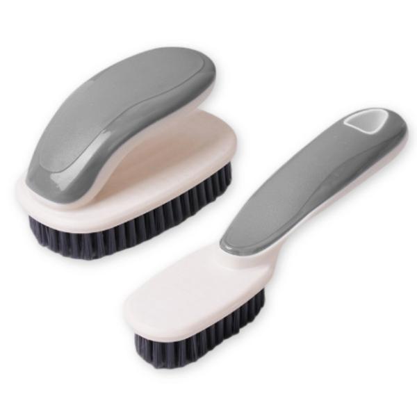 New Hanging Long Handle Multipurpose Plastic Shoe Brush And Soft Bristle Cleaning Brush Set