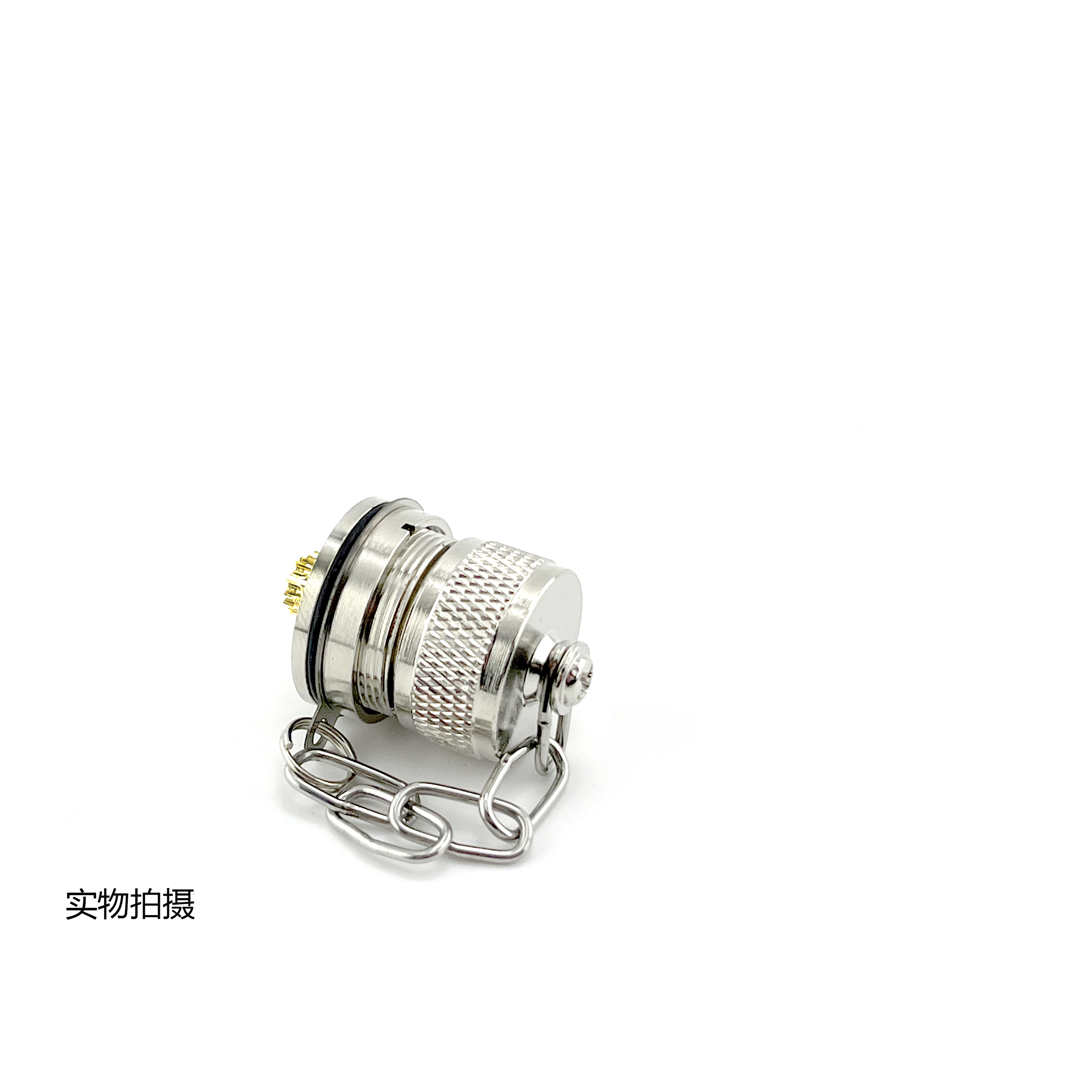 Unshielded M12 Female Connector Circular Crimp Termination Style Rustproof