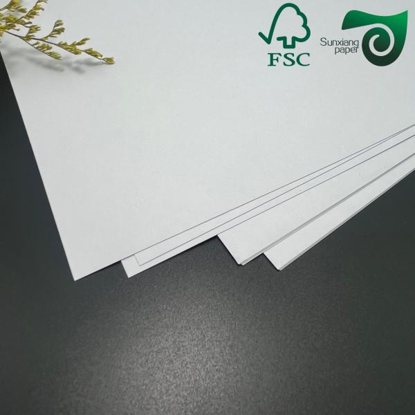 Feuille de papier absorbant blanc imprimable pour les rafraîchisseurs d'air en papier 2,0 mm 2,5 mm FSC