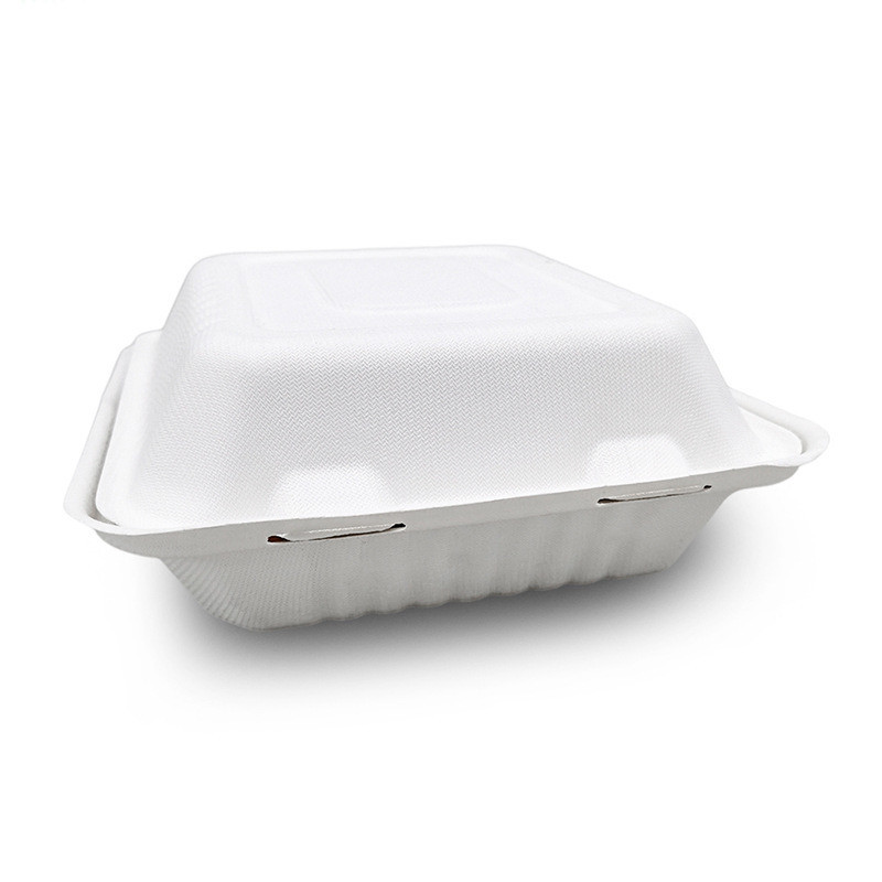 Sugarcane Lunch Box Biodegradable Compostable Food Container for Estimated Delivery Time