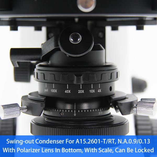 Свет поляризовывая микроскопа передавая