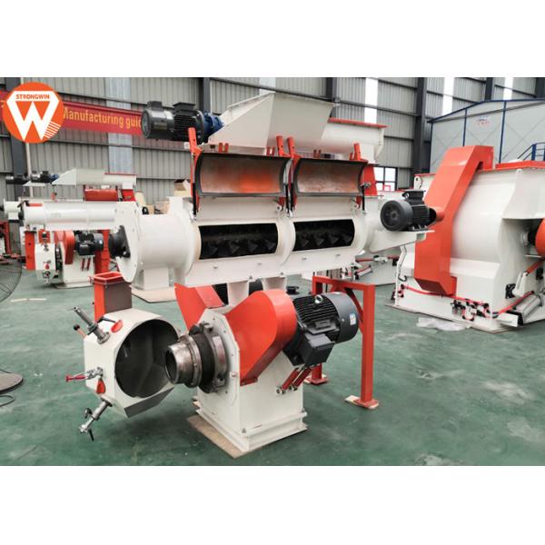 2 T/H Poultry Cattle Feed Pellet Making Machine 22kw Main Motor Power