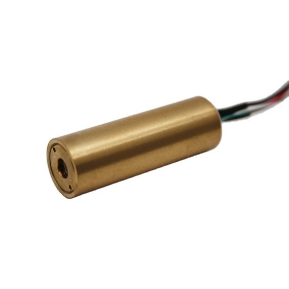 50mW 532nm Green Laser Diode Module with Brass Housing and PWM Output Power Mode