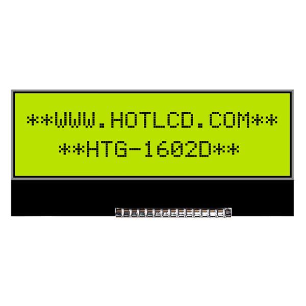 2X16 Character COG LCD | FSTN+ Gray Display With No Backlight | ST7032I/HTG1602D