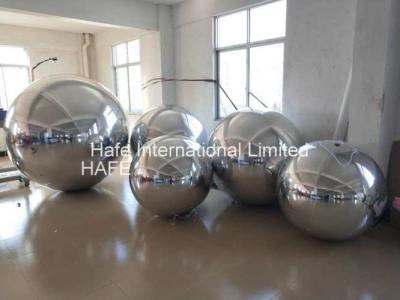 8,2 FT de luz de prata completa da bola do espelho da cor com tamanho de 1m -3m para o desfile de moda