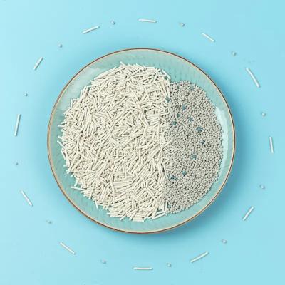 Tofu Bentonite Premium Cat Litter Sand Mixed Cat Litter BSCI Certificate