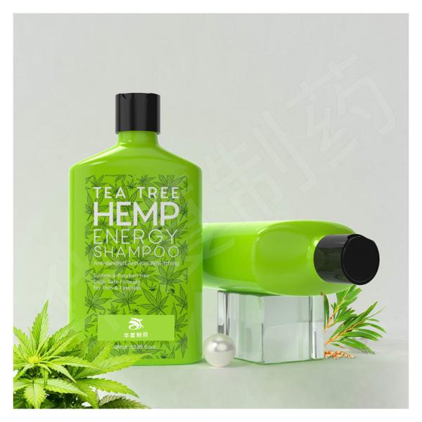Anti Itching Anti Hair Loss Shampoo Tea Tree Hemp Oil  For Thin Hair