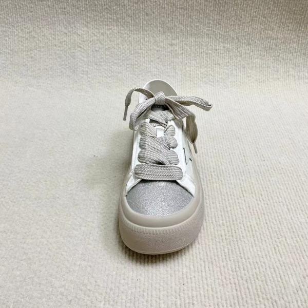 Heightening Platform Sneakers Women Silk Upper Running Shoes For Women