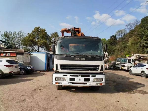 Zoomlion 40 mètres machine à béton pompeuse pour haute/basse pression sortie de 120 M3/H