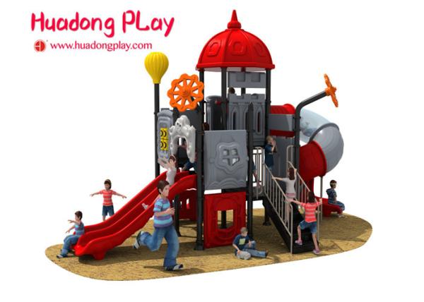 Popular Outdoor Playground Slides , Backyard Garden Kids Play Equipment