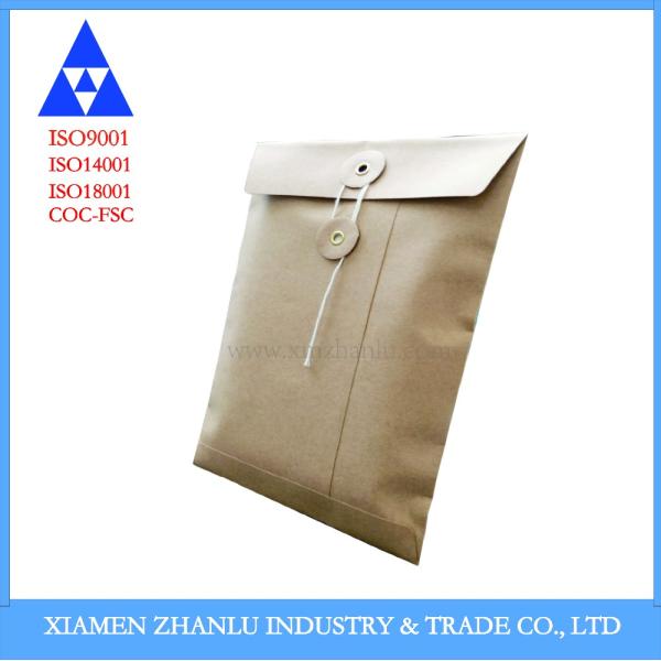 Bboard Envelope Book Mailer Brown Kraft Board for White Lined-Chip Board Market