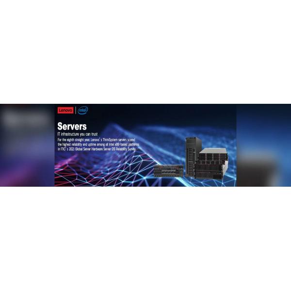 Роскошный сервер 1*E-2224G 1*8G башни Thinksystem ST58 начального уровня сильный рентабельный БЕЗ МЕСТА ПЛИТЫ 3*3.5LFF