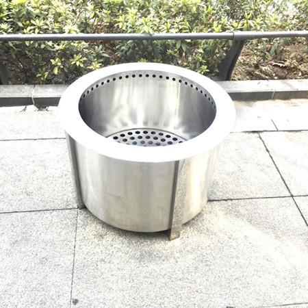 Ss 304 Portable Smokeless Bonfire Fire Pit 22 Inch Outdoor Stove