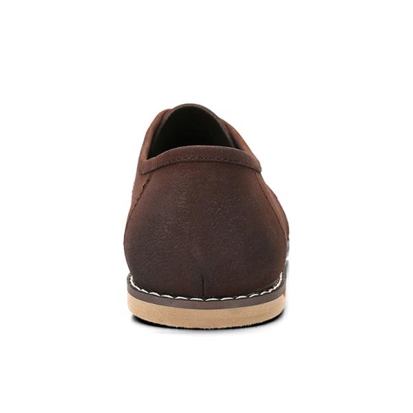 Calzado de cuero con tacón bajo para hombres Calzado casual confortable de casaco superior para hombres Calzado casual Oxford