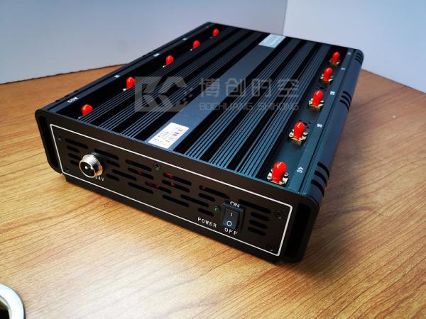 100W high power Desktop 2g.3g.4g 5g GPS WiFi 2.4G 5.8G frequency mobile phone jammer WiFi Wireless Network Signal Jammer