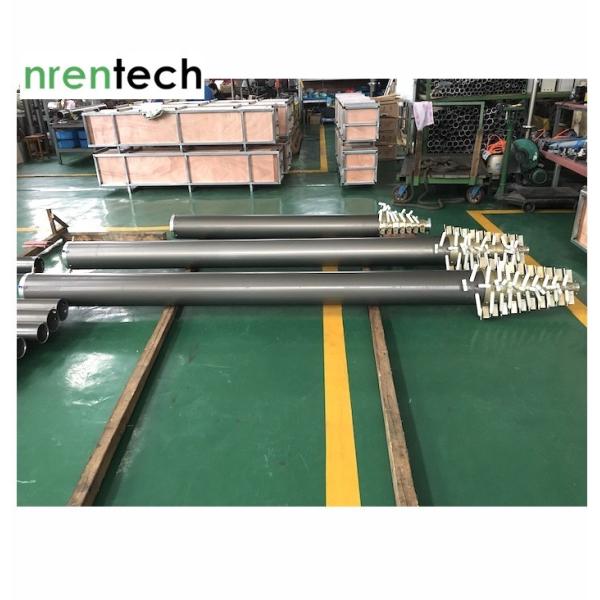 25m lockable pneumatic telescopic mast 10kg payloads/ wireless antenna telescopic mast-NR-3.7-25-10L-11S-36-229