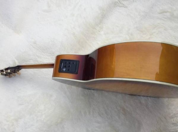 2018 tobacco sunburst GB200 acoustic guitar Tobacco GB G200 VS electric acoustic guitar Big Bridge Tobacco G200