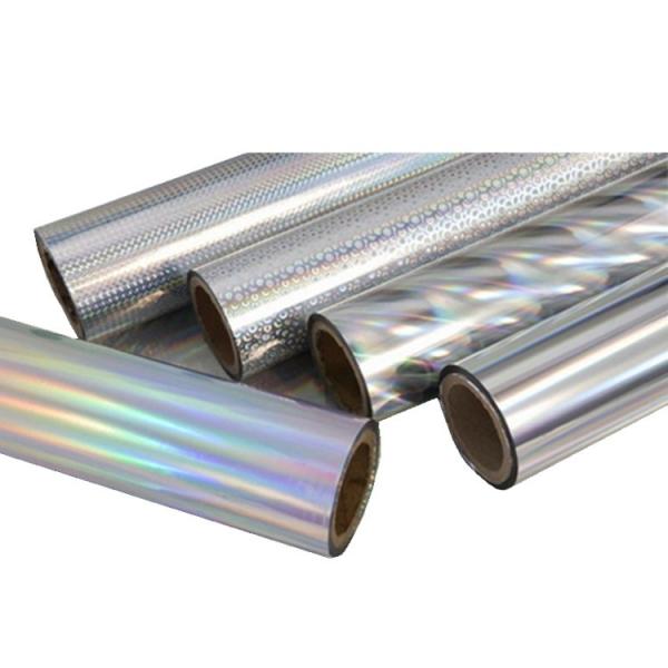 Industrial Holographic Metallized Plastic Film Lamination Film with Customized Designs