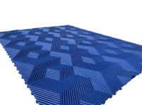 Carreaux de garage en plastique carpet carrés pour les planchers de garage