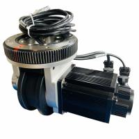 O robô resistente do motor de C.A. do setor automóvel roda a roda da movimentação direta de servo motor