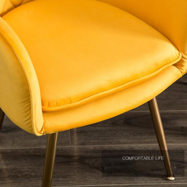 Dining Chairs Faux Leather Wooden Legs Dining Room Chair Hotel Luxury Dining Chair
