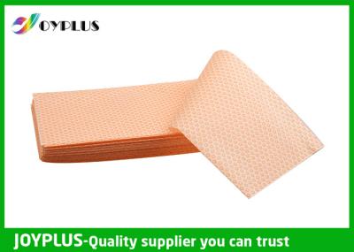 Yellow Green Color Non Woven Cloth , Window Cleaning Cloths Extra Absorbent