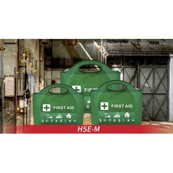 Durable Water-Resistant Case 189 Pieces Workplace First Aid Safety Kit Portable Survival Kit 100 Persons Kit