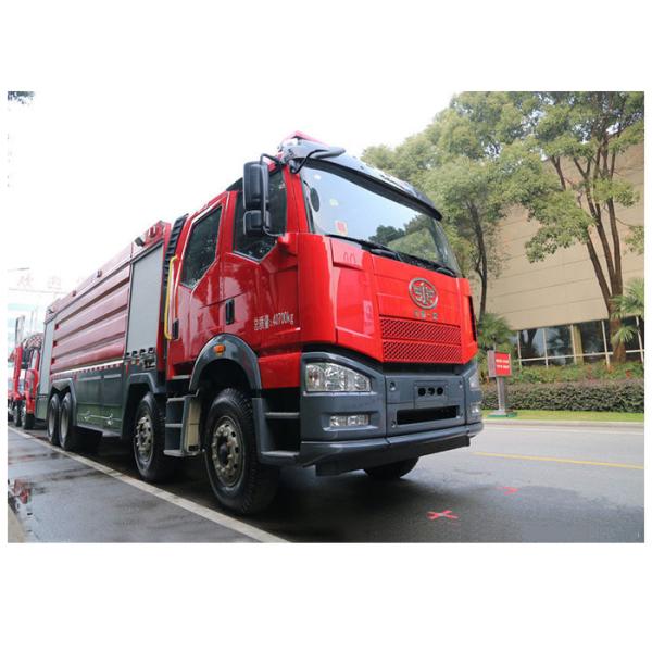 FAW Fire Truck 12 Wheel Water Foam Dry Powde Heavy Fire Fighting Truck