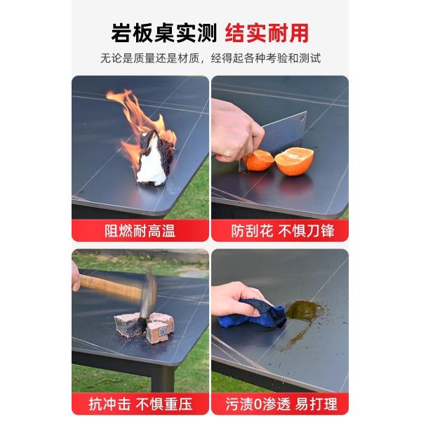 Outdoor Patio Furniture Set Waterproof UV-Resistant Rattan Dining Table and Chairs for Garden Terrace Courtyard and Open-Air Leisure