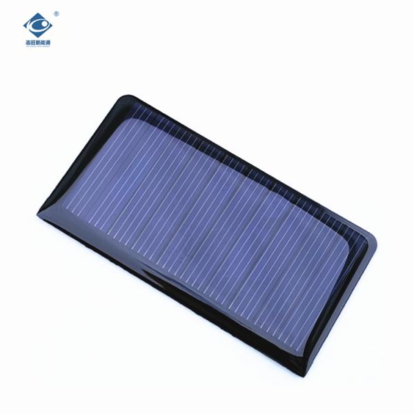 0.34W Customized Poly Mini Epoxy Solar Panel 5V Lithium Battery Solar Panels Charger ZW-6836-R