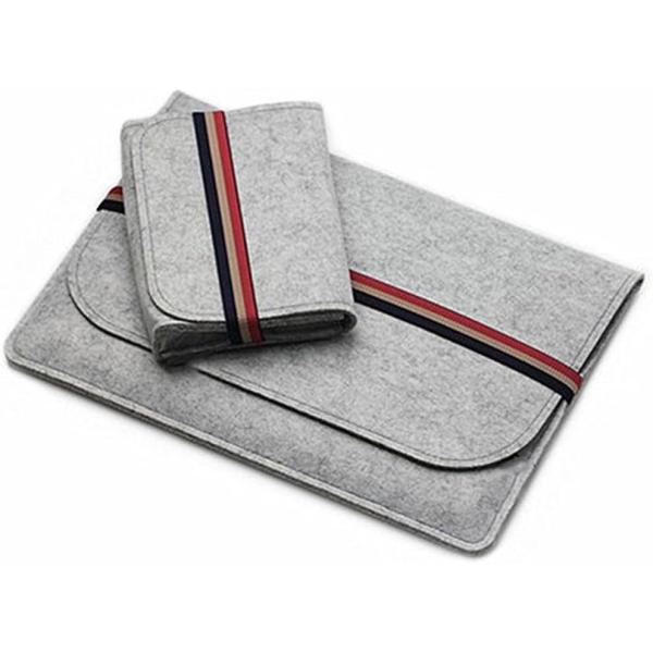 Felt Laptop Bag Protective Light Weight Carrying Envelope Sleeve Case, Compatible With Asus D e l l HP Microsoft Notebook Chromebook Ultrabook, Apple MacBook Air Pro