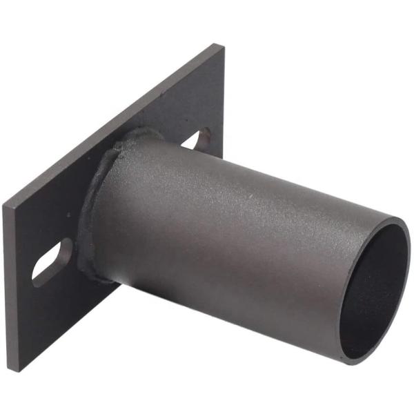 Anodized 90 Degree L-Shape Square Pole Top Bracket for LED Shoebox Parking Lot Light Pole