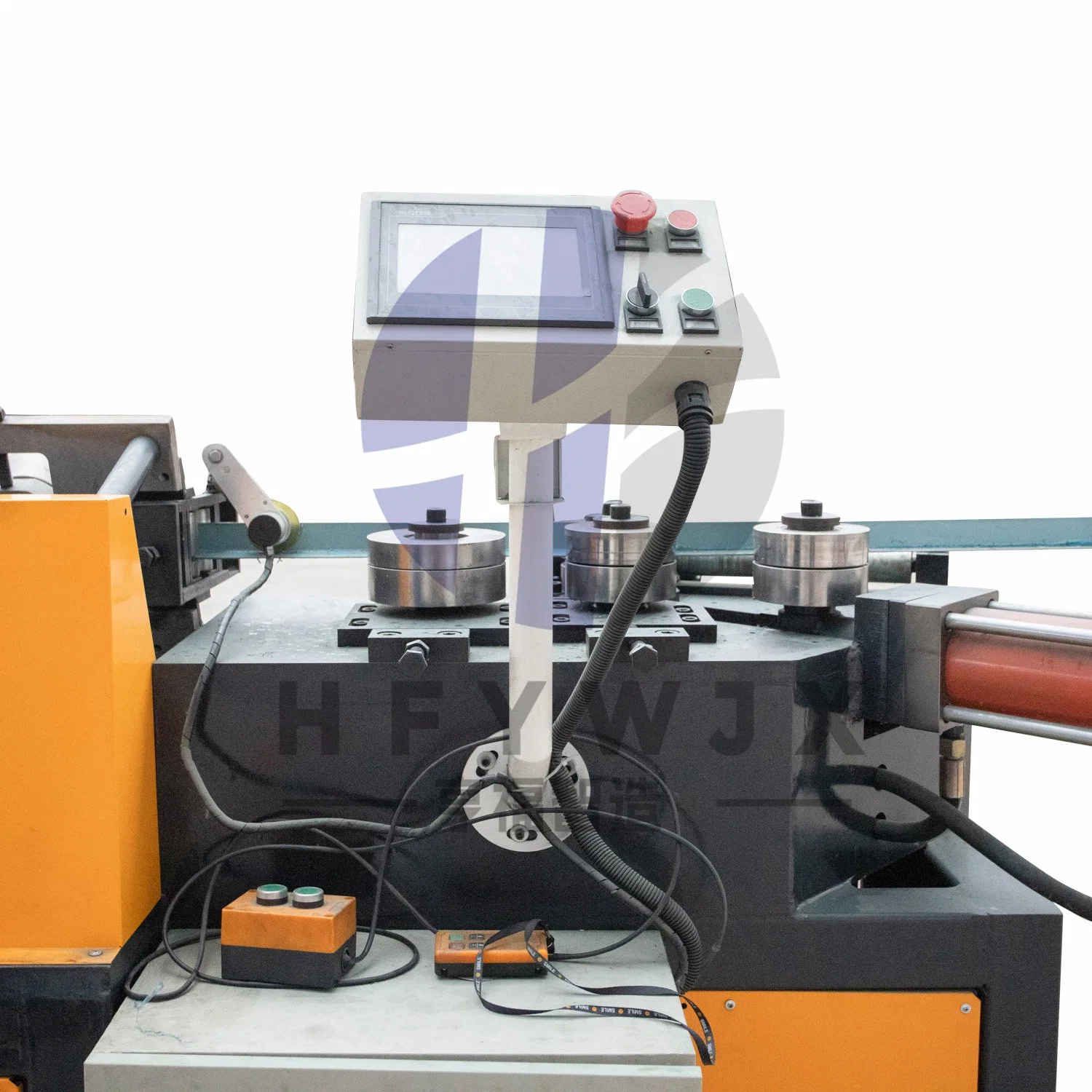 Circular Round Flange Forming Machine 200-1600mm Diameter For 1.5-3mm Carbon Steel Plate