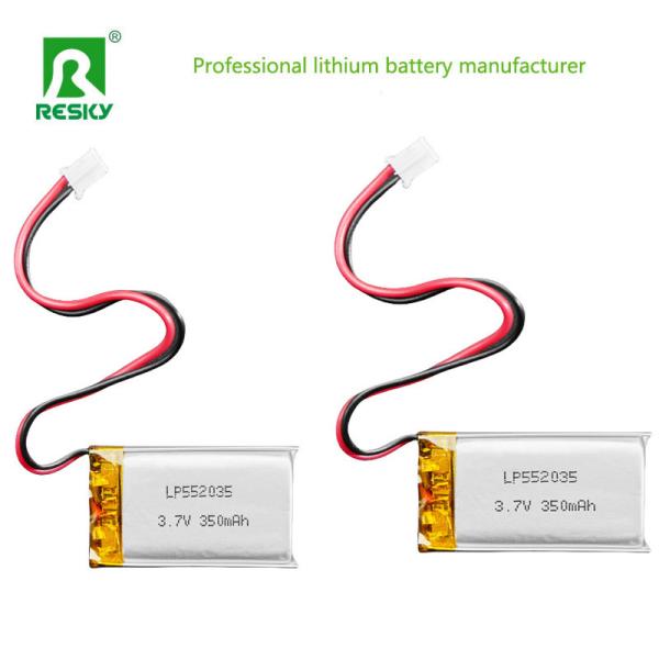 リチウムイオン電池セル 502035 3.7v 300mAh 350mAh ソーラー充電式 Lipo バッテリーパック