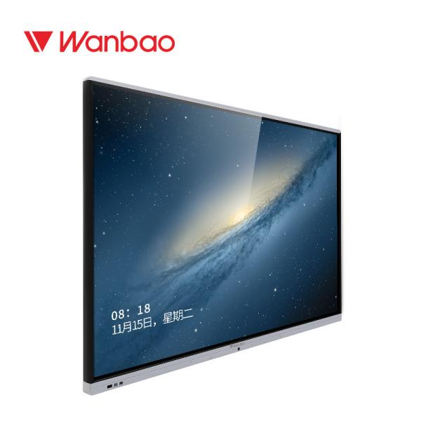 75 Inch Electronic Smart Interactive Whiteboard Multimedia Screen For Business