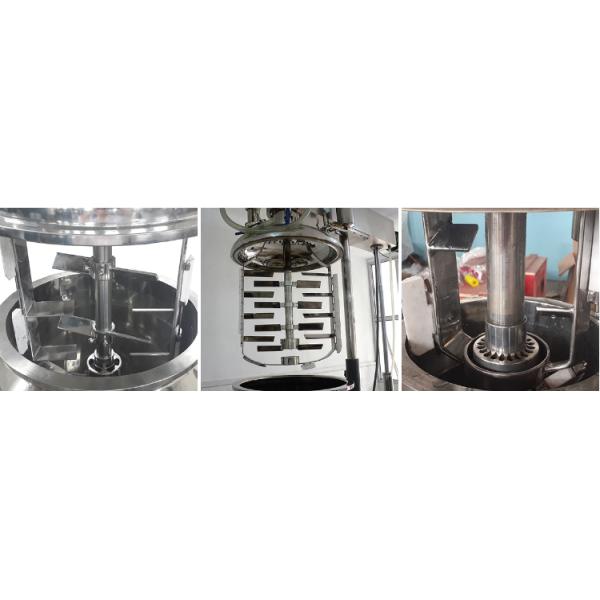 Гомогенизатор косметического вакуума смешивая машины сливк кожи SUS316 делая эмульсию