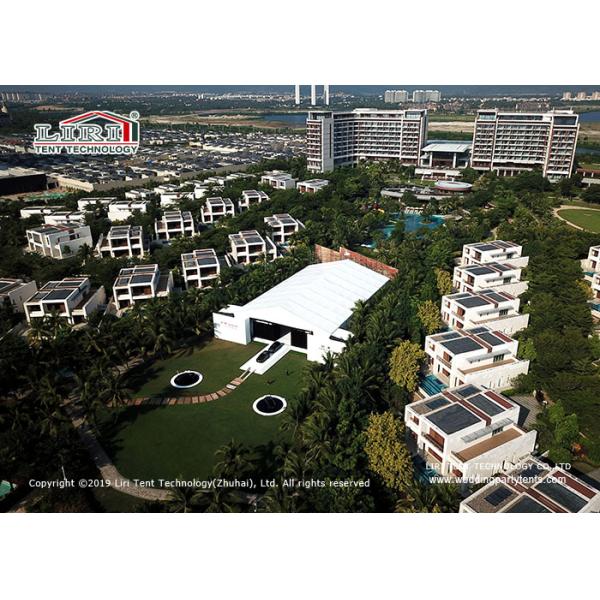 White PVC Cover 6061 T6 Outdoor Event Tents For Wedding Celebrations