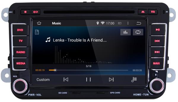 Ouchuangbo Car Navi Multimedia Kit for Volkswagen EOS T5 Transporte DVD Stereo Android 4.4