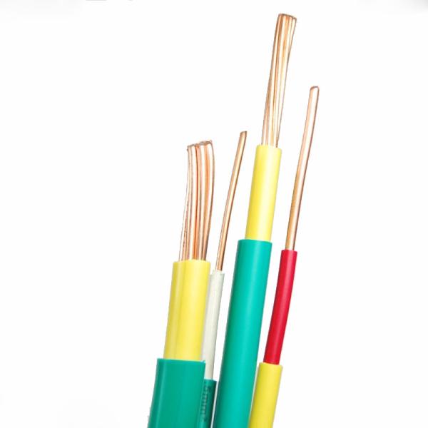 Electrical H05VV-U house cables bare copper conductor 2core 3core 4core BVV cable wire