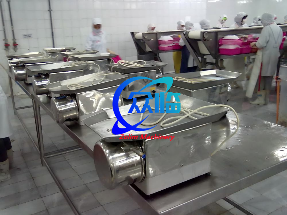 Commercial Automatic Shrimp Splitting Machine Prawn Back Cutter Deveining
