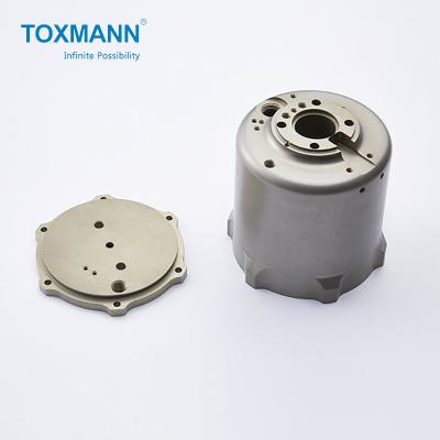 A precisão da liga de alumínio fez à máquina as peças duramente que anodizam para o processamento de trituração