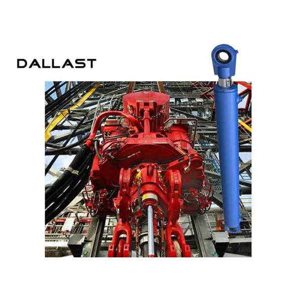 Hydraulic Hoist Heavy Duty Hydraulic Cylinder Ra 0.2-0.4 Surface Roughness