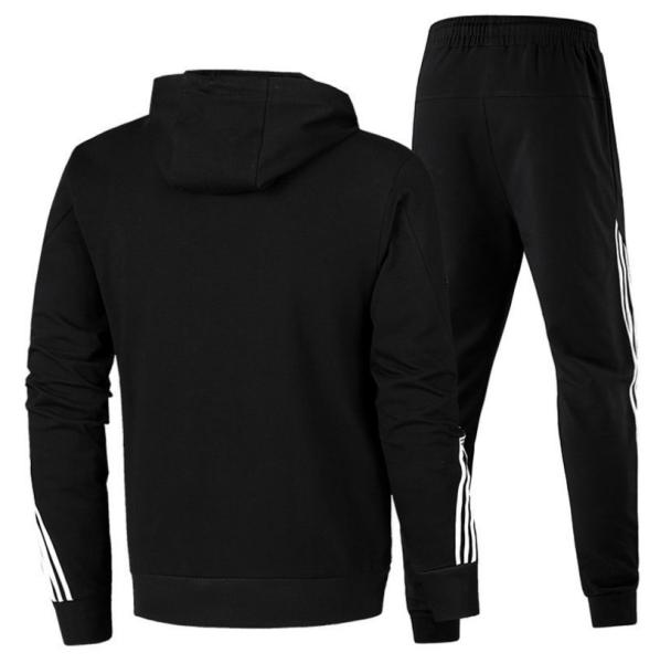 Custom your own brand mens cotton hoodie jogging/moring running/training tracksuit or sports suit