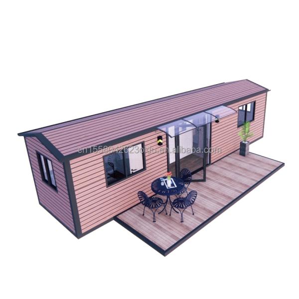 Diseño Modular Modular Casa de Contenedores de Acero Prefabricado Flat Pack para Aluminio Alloy Exterior Ventanas incluidas en el diseño