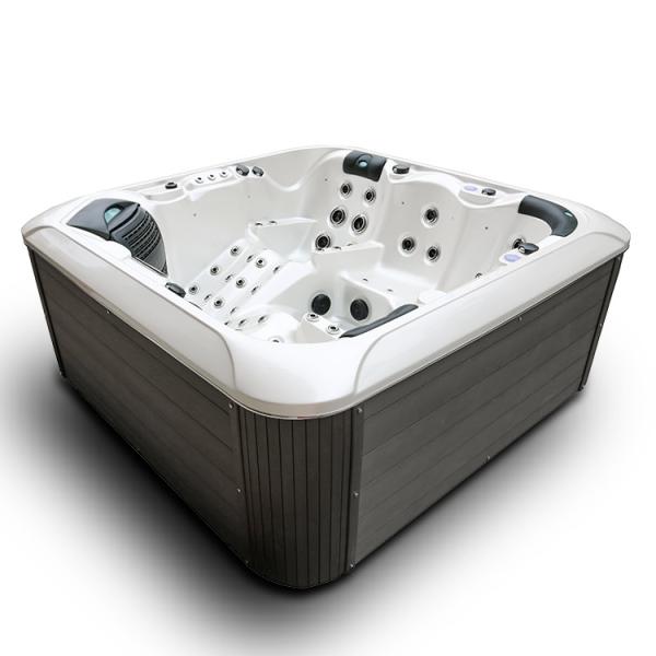 Massagem acrílica Terapia banheira de hidromassagem Spa banheira de hidromassagem para relaxação ao ar livre 5 pessoas